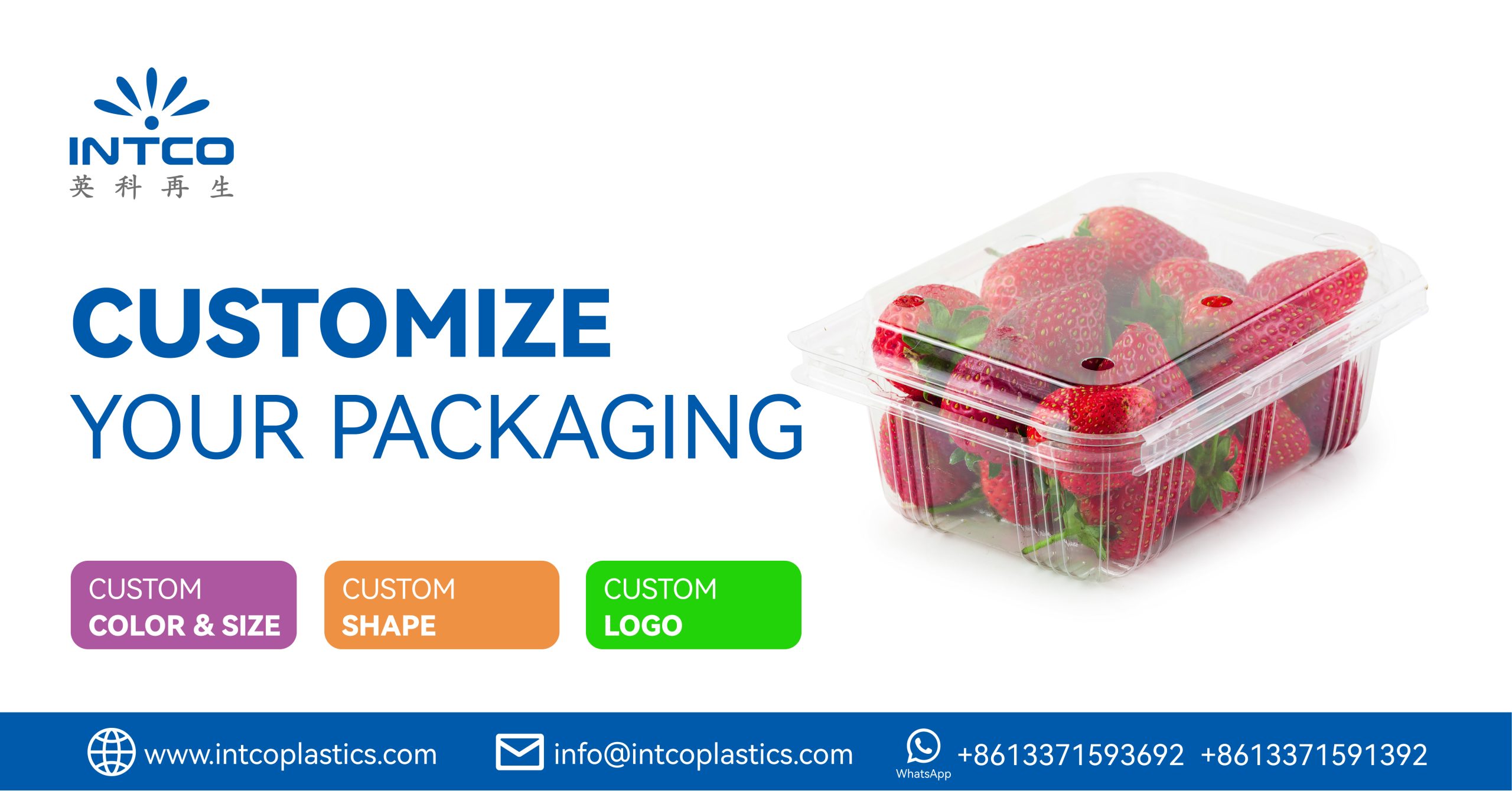 PET food grade packaging