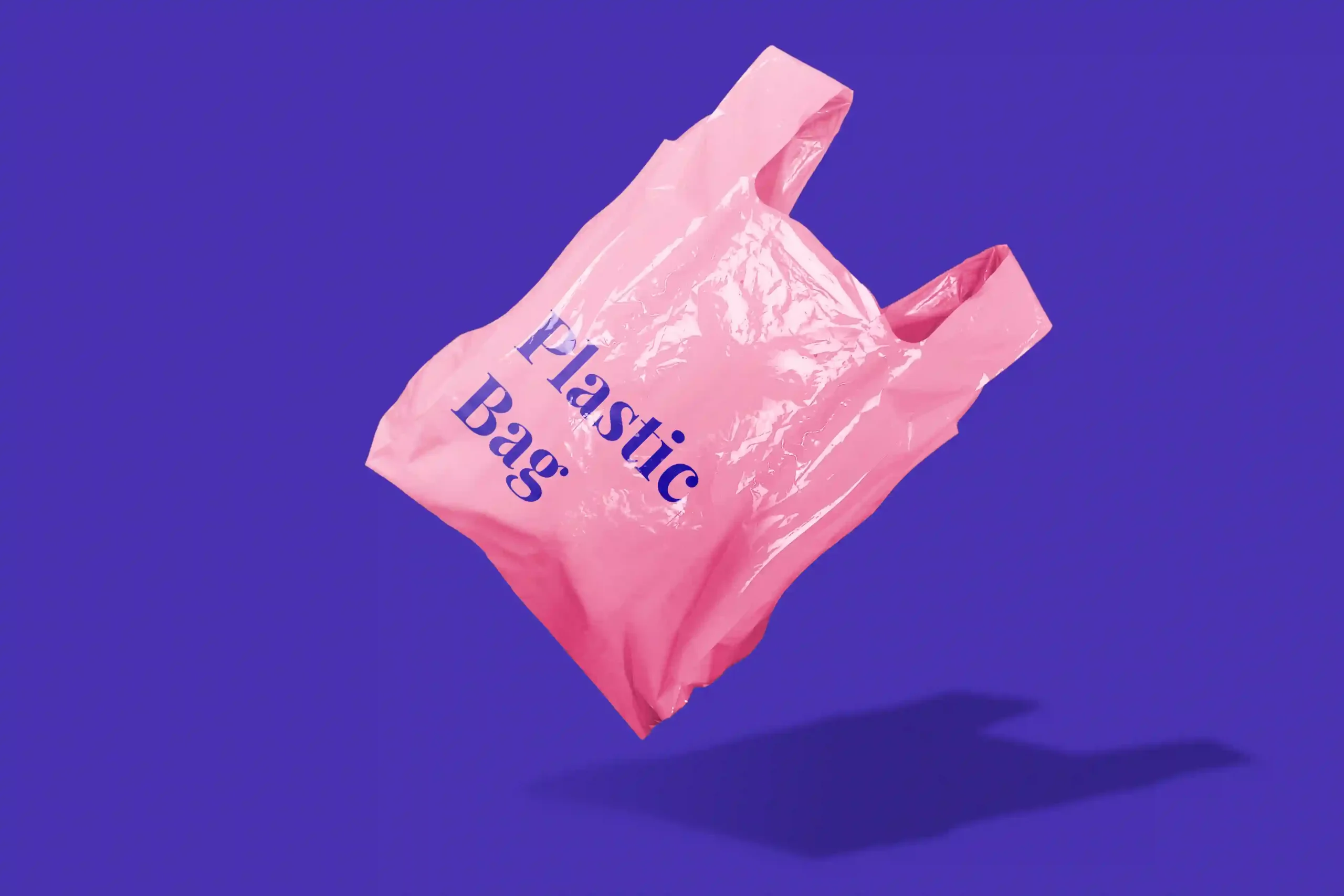 1 pink-plastic-grocery-bag