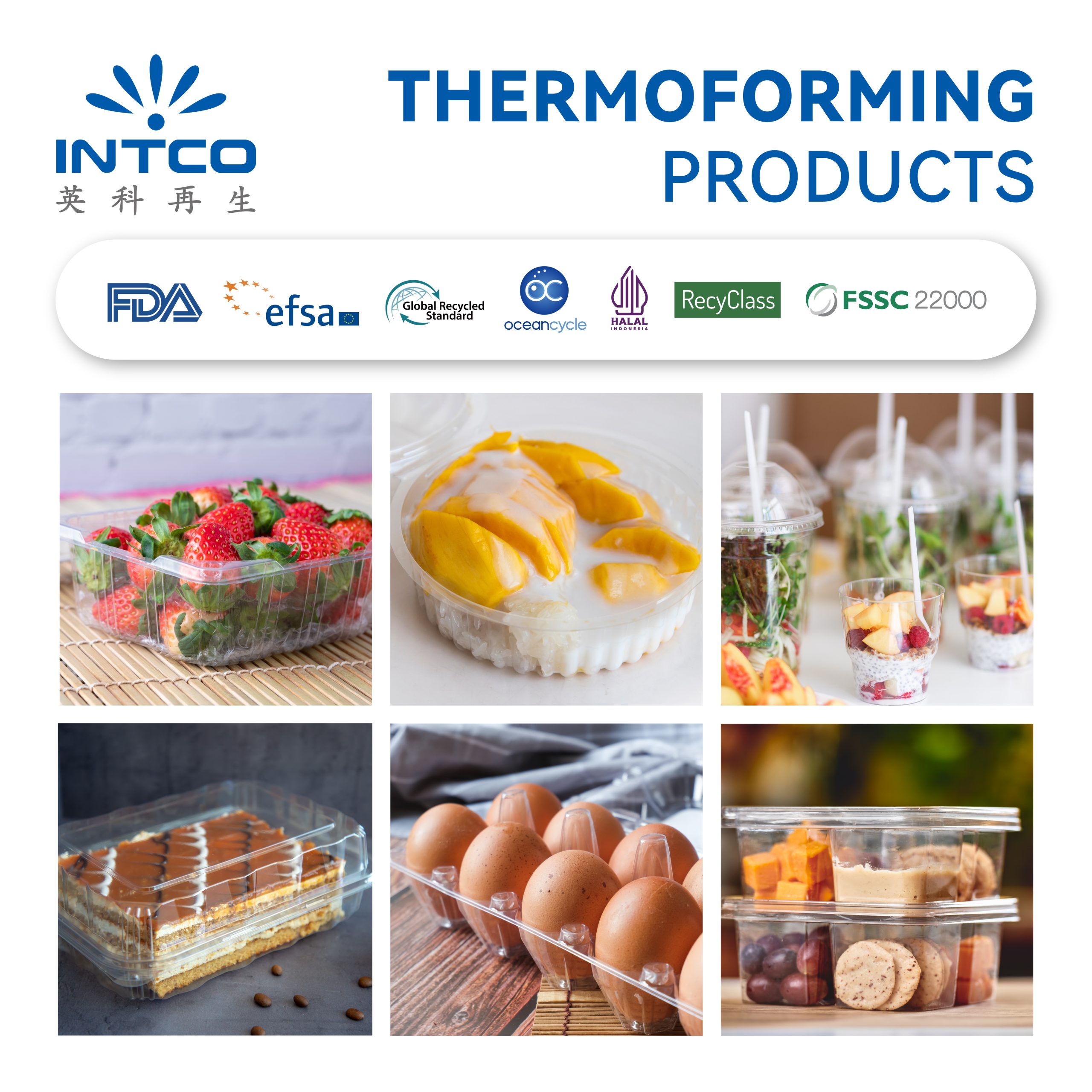 thermoformed products